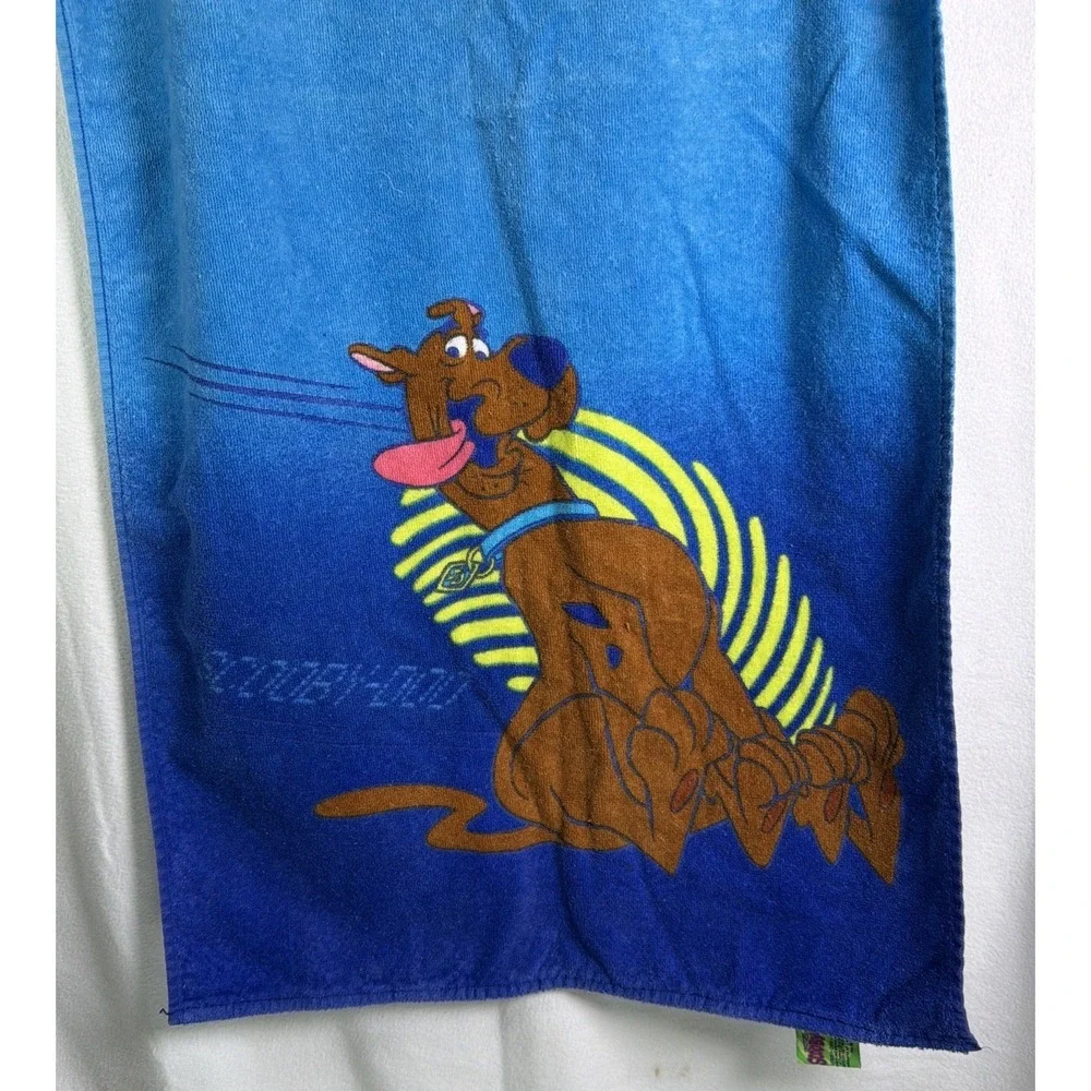 Cartoon Network Scooby Doo Vintage 1998 Kids Towel Rare Collectible